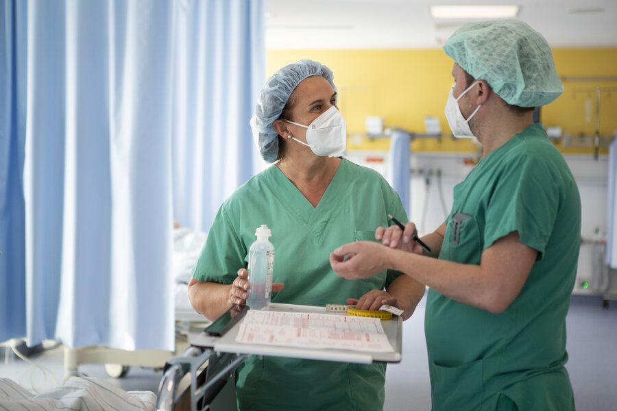 Über die Zusammenarbeit in der Anästhesie zwischen Ärzteschaft und Pflege Clementine